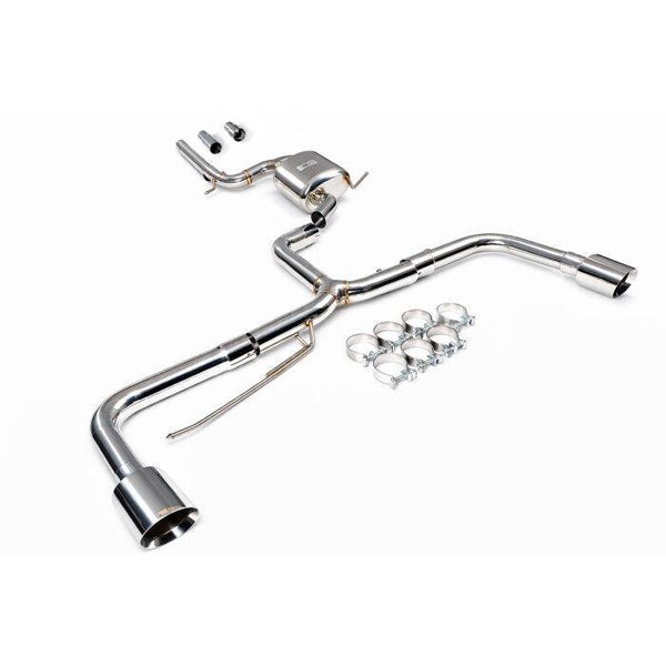 RVS CATBACK KLEPPENSYSTEEM VOLKSWAGEN GOLF 6 GTI 2.0 TFSI 2010 - 2013