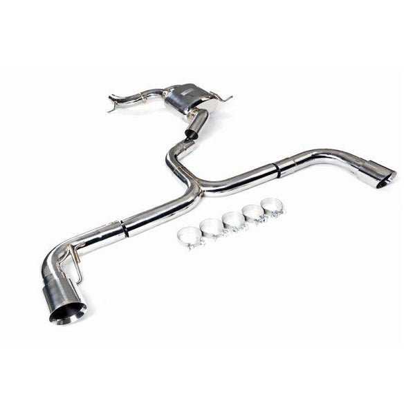RVS CATBACK KLEPPENSYSTEEM VOLKSWAGEN SCIROCCO R 2.0 TSI 2009 - 2017