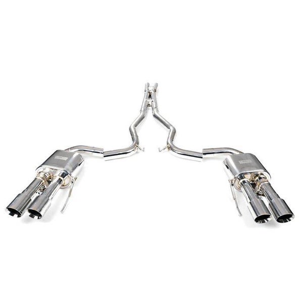 RVS CATBACK KLEPPENSYSTEEM FORD MUSTANG GT 5.0L V8 S550 COYOTE 2018 - 2023