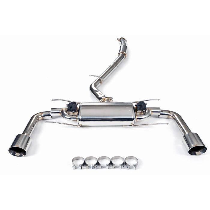 RVS CATBACK KLEPPENSYSTEEM SUBARU BRZ 2.0L 2012 - 2020