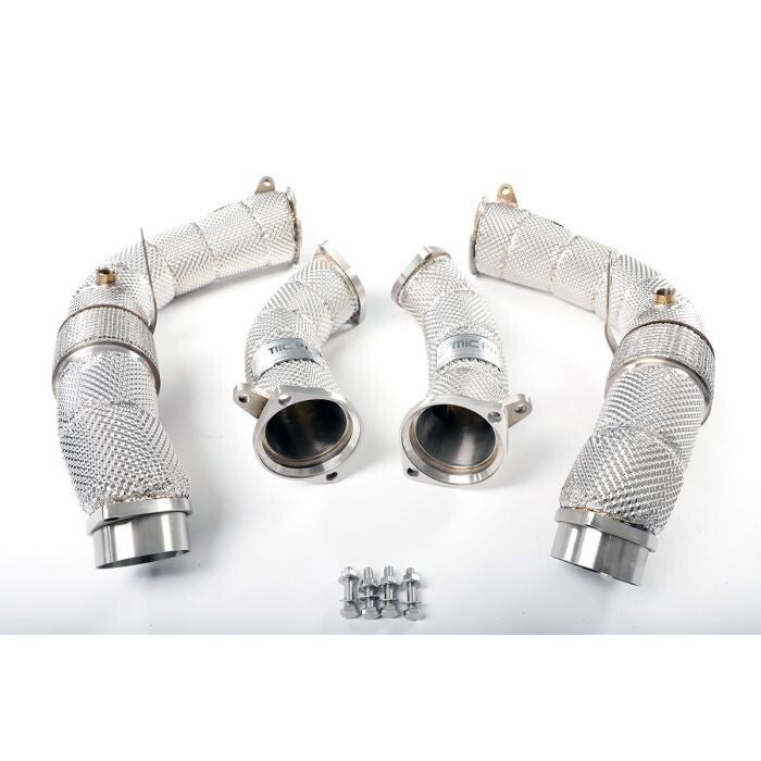 RVS CATLES / DECAT DOWNPIPE HITTESCHILD BMW G70 760i XDRIVE S68 4.4L BI TURBO 2023 - 2026