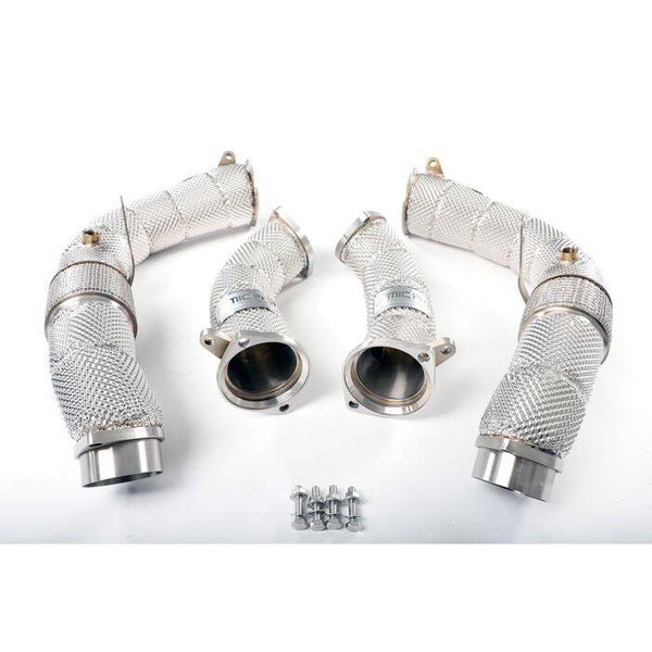 RVS CATLES / DECAT DOWNPIPE HITTESCHILD BMW G70 760i XDRIVE S68 4.4L BI TURBO 2023 - 2026