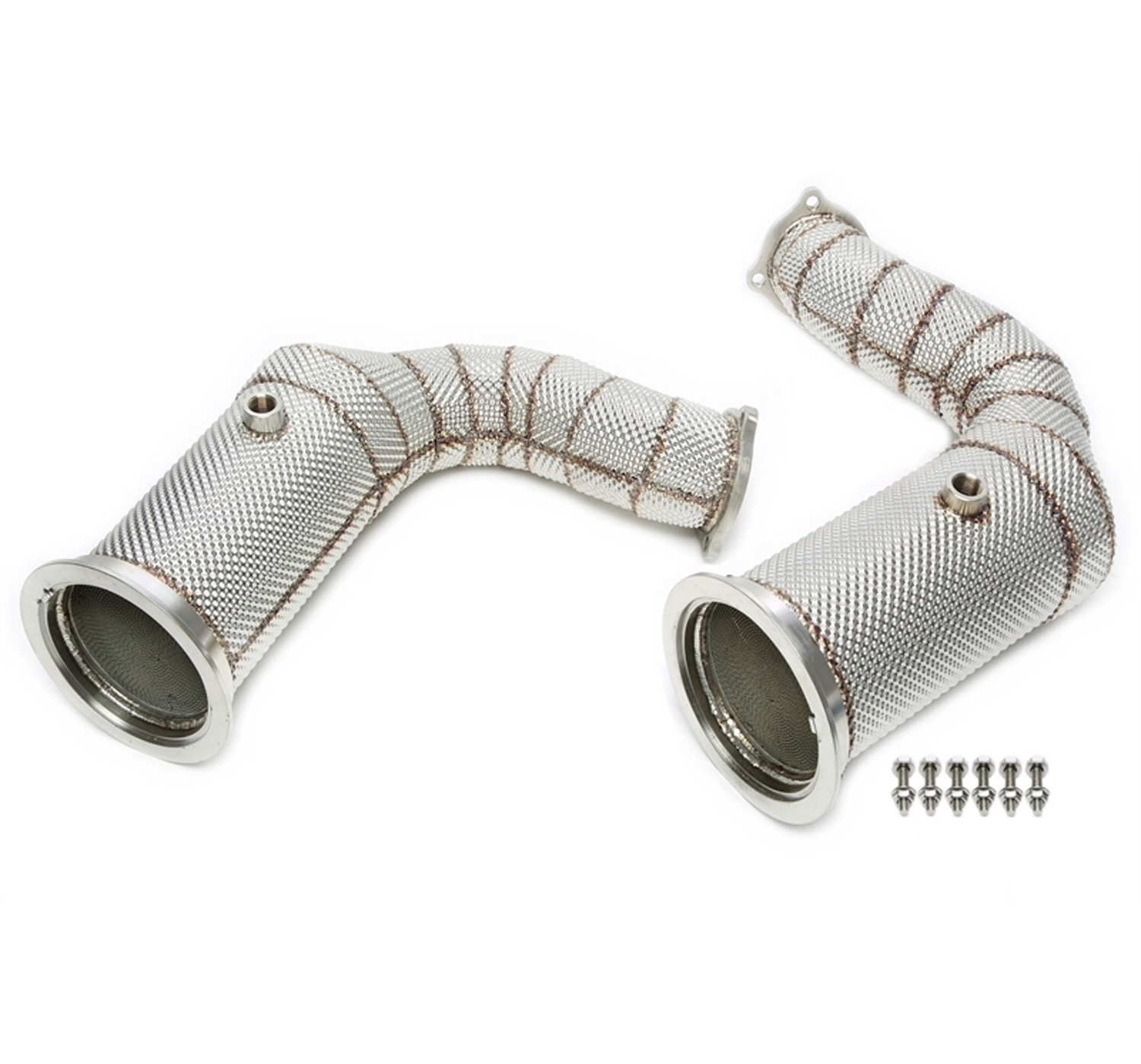 DOWNPIPE 200 CELLS SPORT KATS OPF DELETE HEATSHIELD AUDI RSQ8 4.0T V8