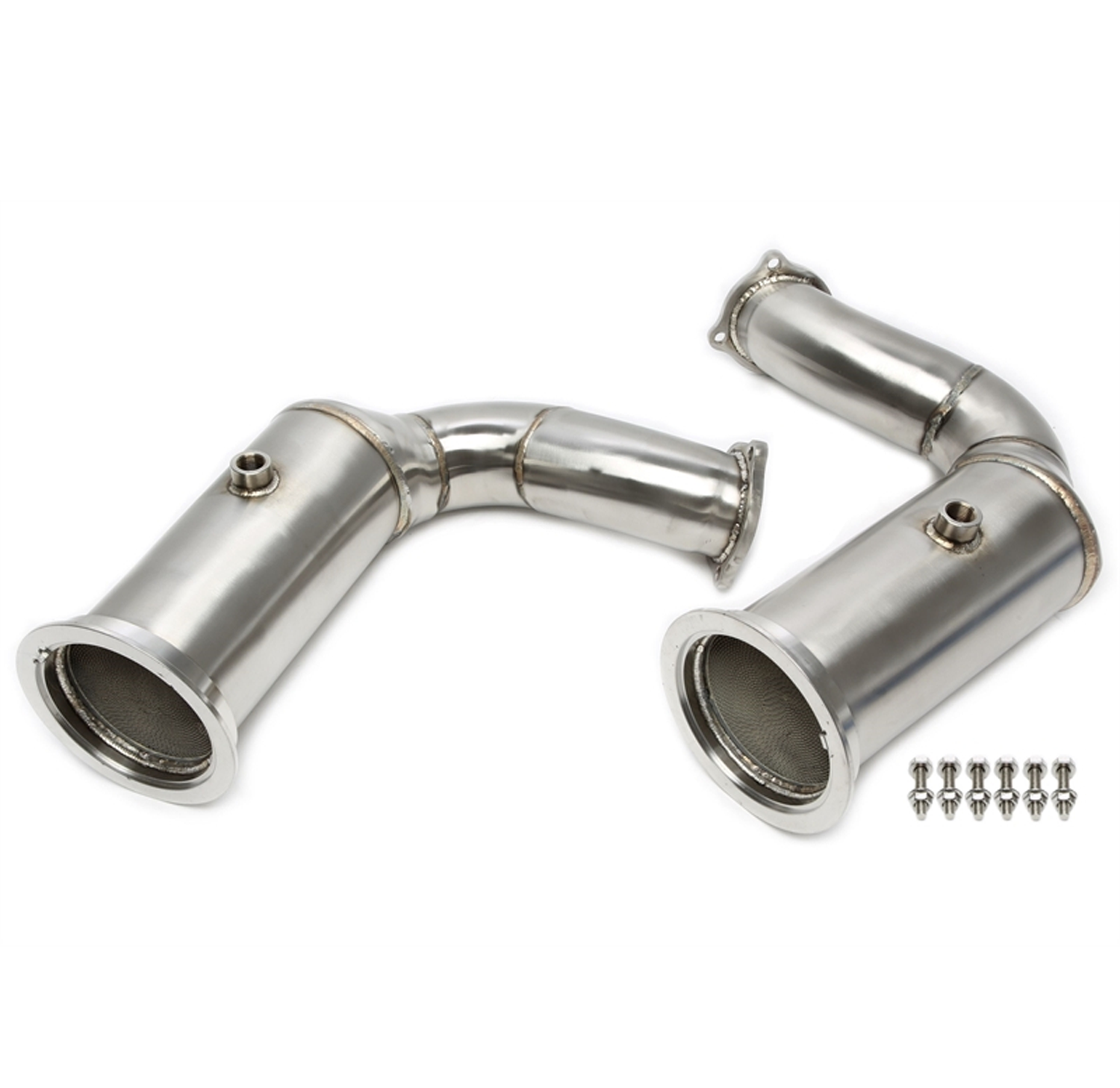 DOWNPIPE 200 CELLS SPORT KATS OPF DELETE RVS AUDI RSQ8 4.0T V8