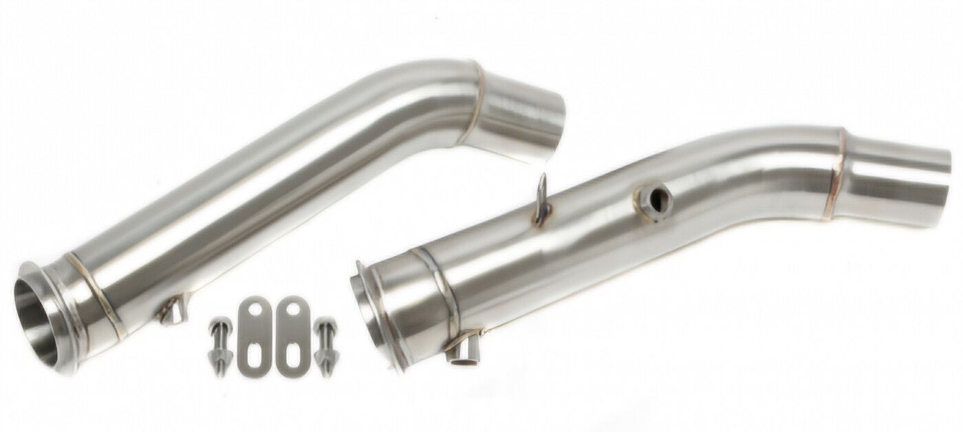 DOWNPIPE RVS CATLES DECAT 3 INCH ALFA ROMEO STELVIO 2.9L V6 TWIN TURBO