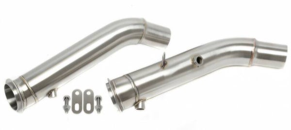 DOWNPIPE RVS CATLES DECAT 3 INCH ALFA ROMEO GIULIA 2.9L V6 TWIN TURBO