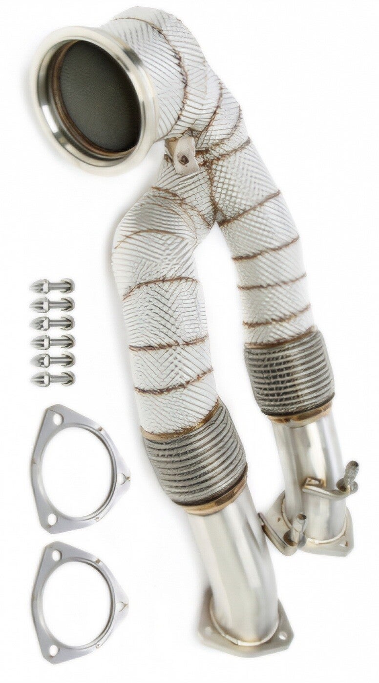 RVS DOWNPIPE SPORT KAT HITTESCHILD AUDI RSQ3 8U 2.5 TFSI 2014+