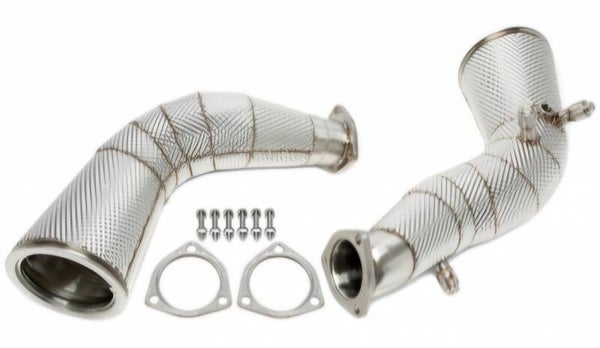 RVS DOWNPIPE CATLES / DECAT HITTESCHILD OPF DELETE AUDI RS7 C8 4.0T 2023+