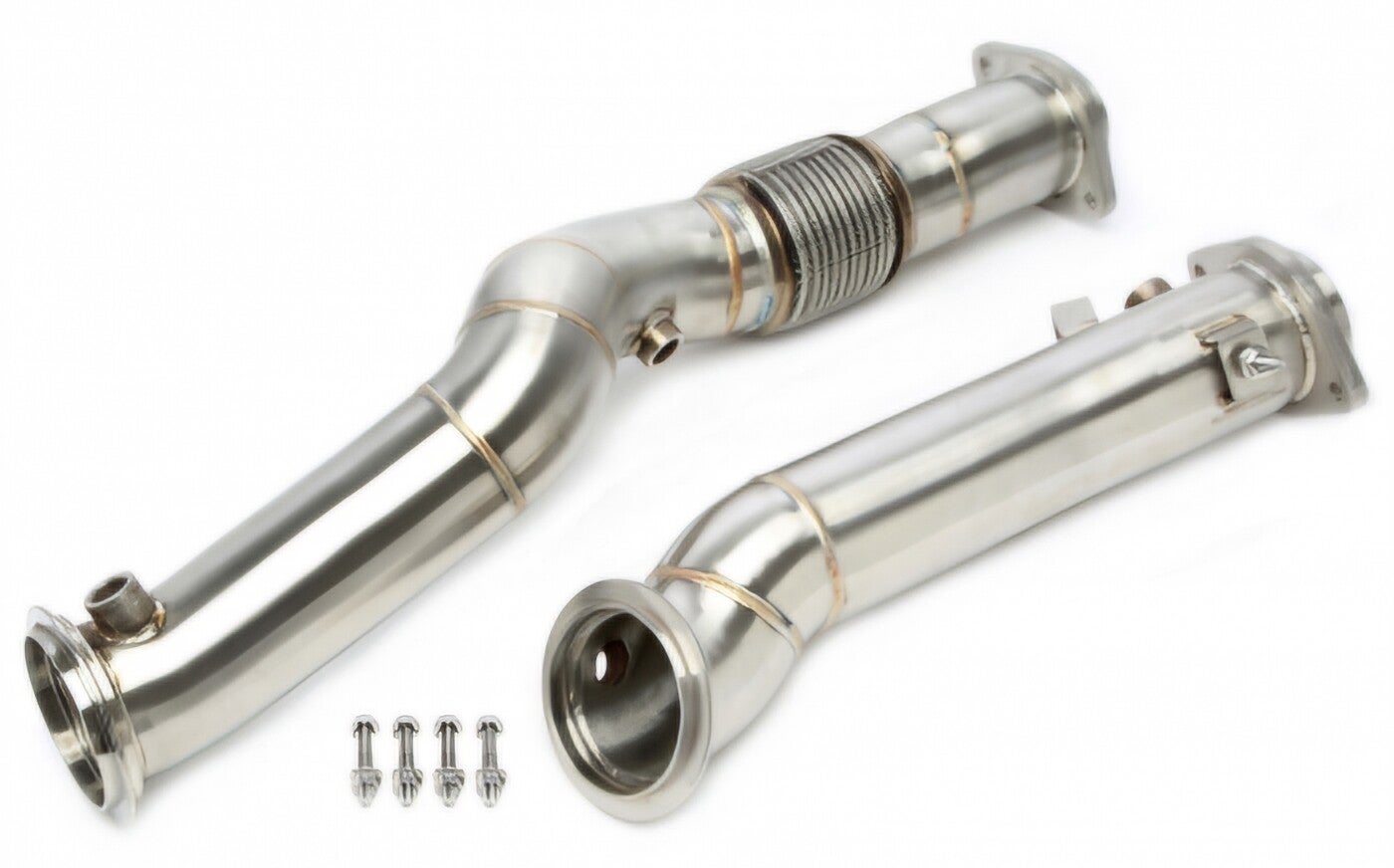 RVS DOWNPIPES CATLES / DECAT BMW M4 G82 / G83 2020+