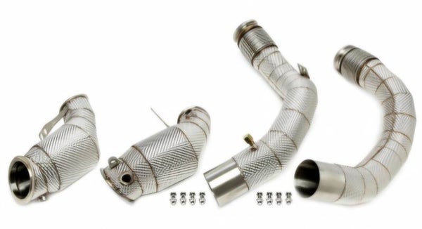 RVS DOWNPIPE SPORT KAT HITTESCHILD BMW X5M 2020+