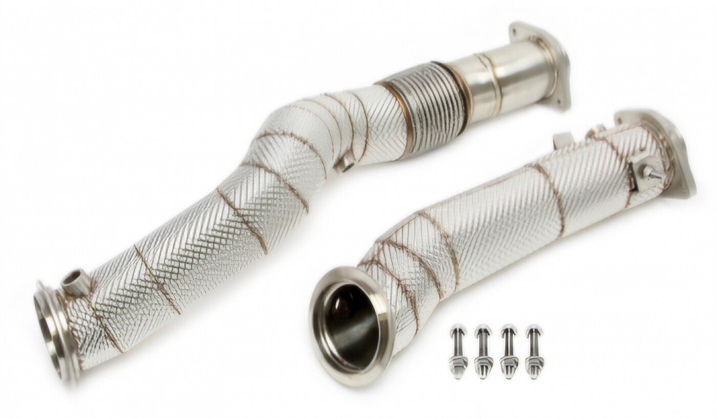 RVS DOWNPIPES CATLES / DECAT HITTESCHILD BMW M2 G87 2022+