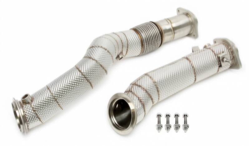 RVS DOWNPIPES CATLES / DECAT HITTESCHILD BMW M4 G82 / G83 2020+