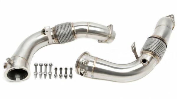 RVS DOWNPIPE CATLES / DECAT BMW X6 G06 M60IX S68 530PK 2023+