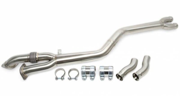 SPORTUITLAAT SINGLE MID PIPE 3.5" BMW M3 G80 & G81 2020+