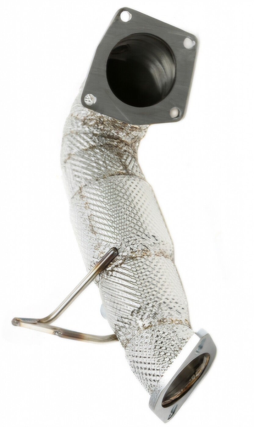 RVS 3 INCH DOWNPIPE MET 200 CELLS SPORT KAT & HITTESCHILD HYUNDAI I30N