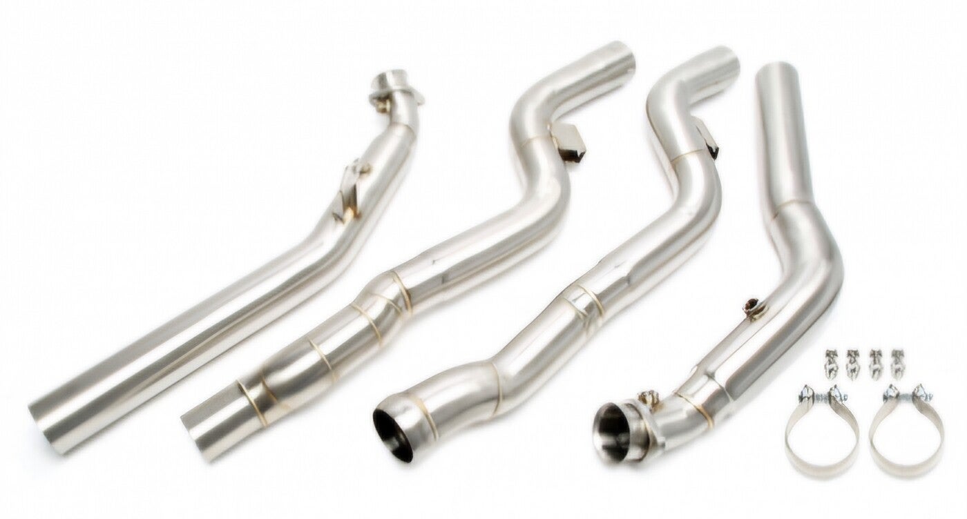 RVS DOWNPIPE CATLES / DECAT 3" DIAMETER MERCEDES CLS 63AMG M157 2013 - 2018