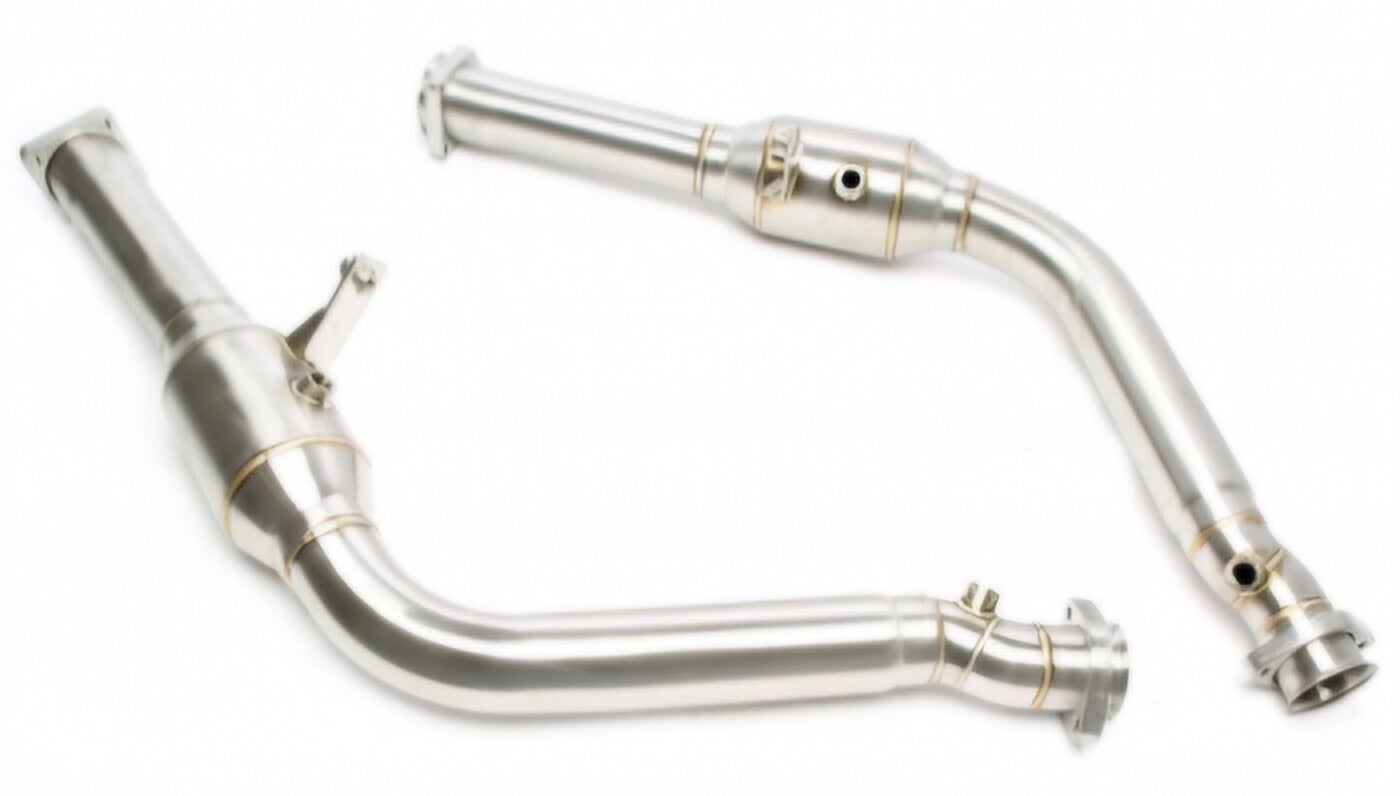 RVS DOWNPIPES SPORT KATS MERCEDES G KLASSE G500 / G63AMG 2012 - 2017