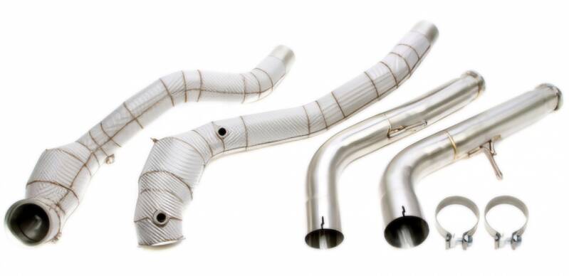 RVS DOWNPIPE SPORT KATS HITTESCHILD MERCEDES G500 4.0L BI TURBO 2018 - 2022