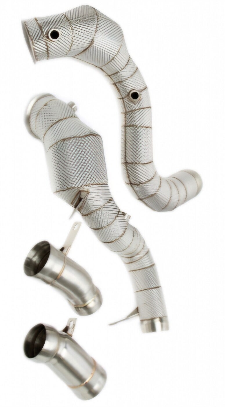 RVS DOWNPIPES SPORT KATS MERCEDES S63 W222 4.0T M177 2017 - 2020