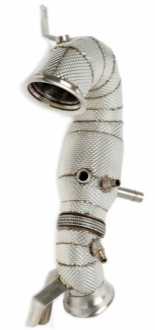 RVS DOWNPIPE SPORT KAT HITTESCHILD MERCEDES W213 E53 AMG EQ BOOST 2018 - 2023