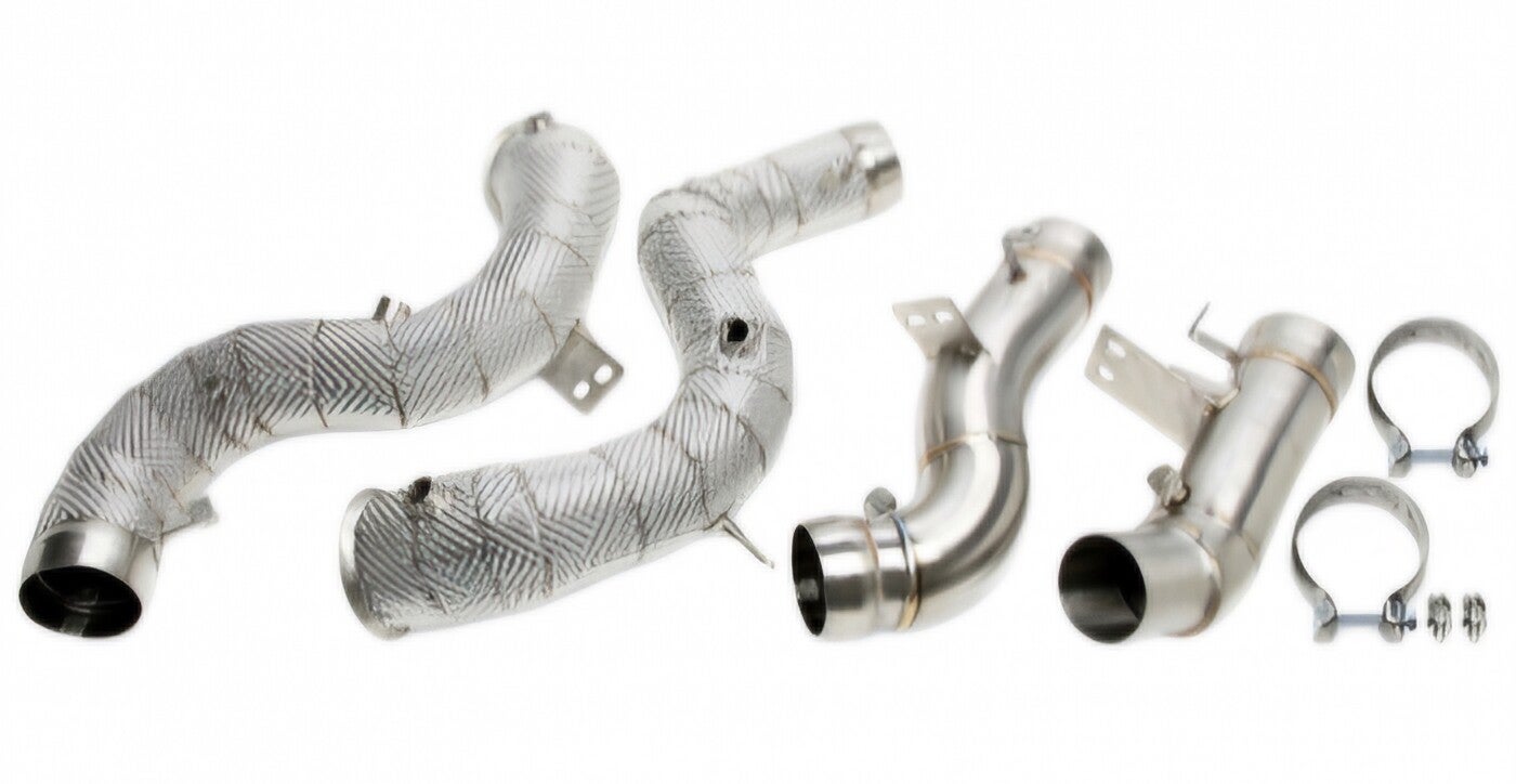 RVS DOWNPIPE CATLES / DECAT HITTESCHILD MERCEDES GLS 63 AMG 4 MATIC & EQ BOOST 4 MATIC+ X167 2019+