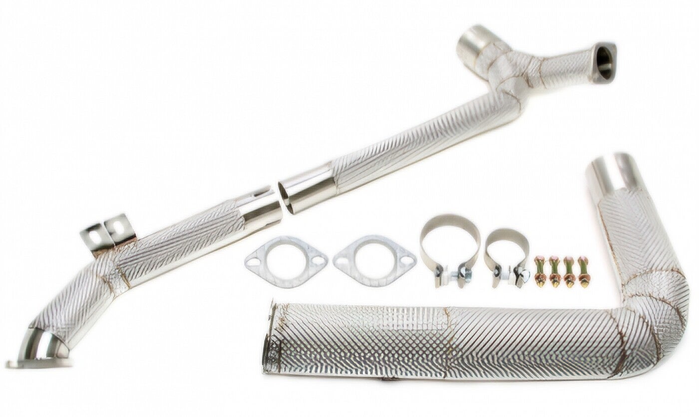 RVS DOWNPIPE CATLES / DECAT HITTESCHILD PORSCHE BOXSTER 718 ( 982 ) 2.0T & 2.5S & GTS 2016 - 2019