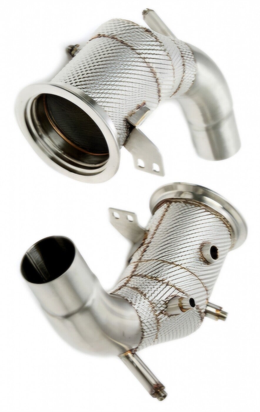 RVS DOWNPIPES SPORT KATS HITTESCHILD PORSCHE CARRERA 992 3.0T 385PK / 450PK / 480PK 2019+