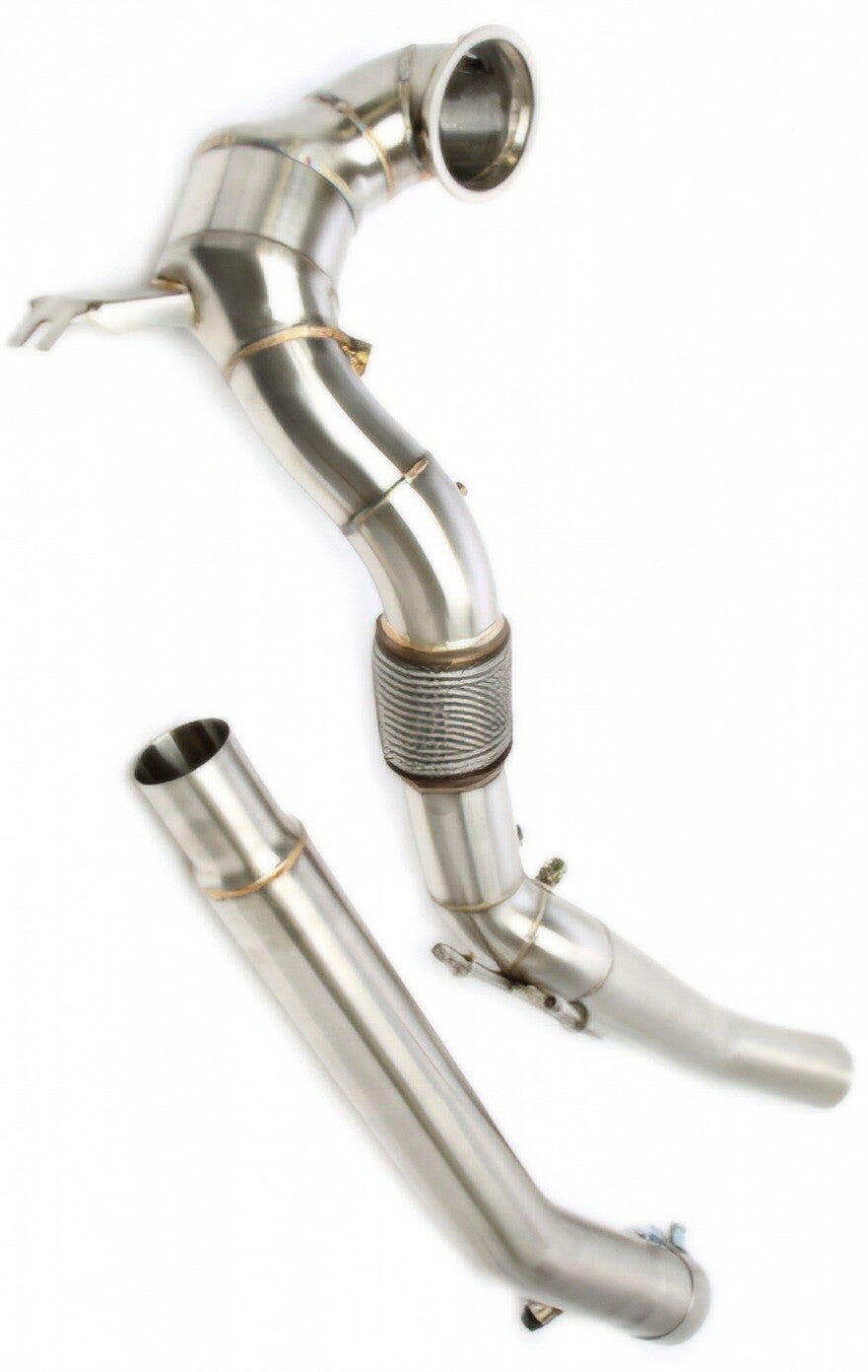 RVS DOWNPIPE + OPF DELETE MET 200 CELLS SPORT KAT 3 INCH AUDI S3 8Y 2.0 TSI