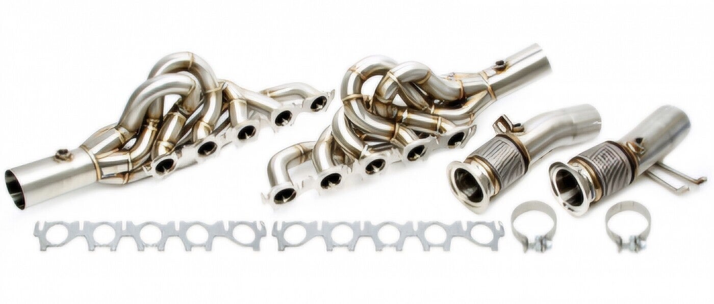 SPORTUITLAAT SYSTEEM PERFORMANCE SPRUITSTUKKEN 200 CELLS SPORT KATS AUDI R8 V10 5.2L 2010+