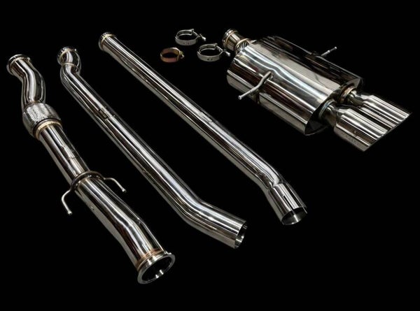 CATBACK SYSTEEM RVS 2.5 INCH NON RESONATED MINI COOPER S R56 - R57 - R58 N14 - N18 1.6L TURBO 2006 - 2013