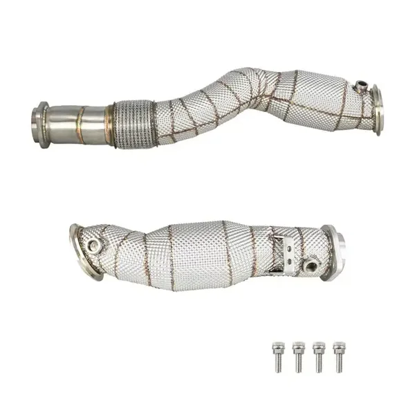 SPORTUITLAAT DOWNPIPES 200 CELLEN SPORT KATS HITTESCHILD BMW M4 G82 2020+