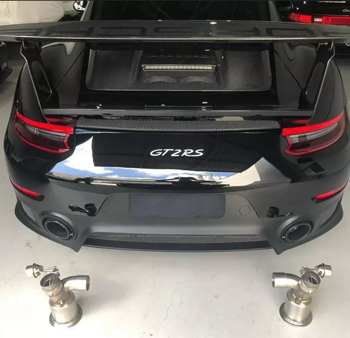 IPE INNOTECH PERFORMANCE EXHAUST SPORT KATS KLEPPENSYSTEEM PORSCHE 991.2 GT2 RS 2018+