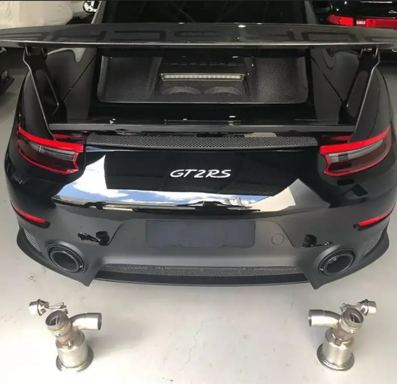 IPE INNOTECH PERFORMANCE EXHAUST DECAT / CATLES KLEPPENSYSTEEM PORSCHE 991.2 GT2 RS 2018+