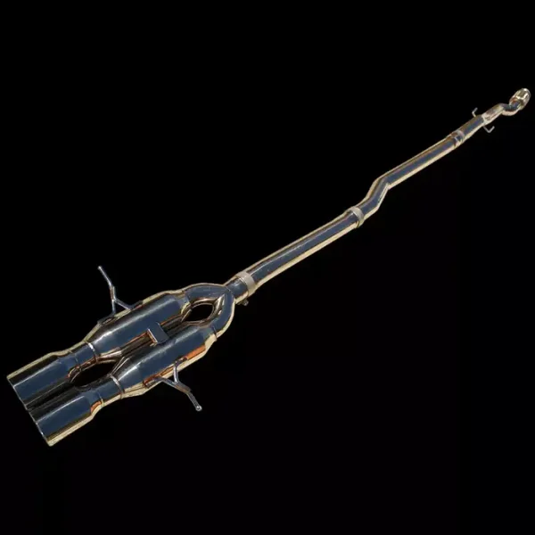 RVS CATBACK UITLAATSYSTEEM 2.5 INCH LUIDE VERSIE MINI COOPER S 1.6L TURBO R56 - R57 - R58 - R59 - JCW