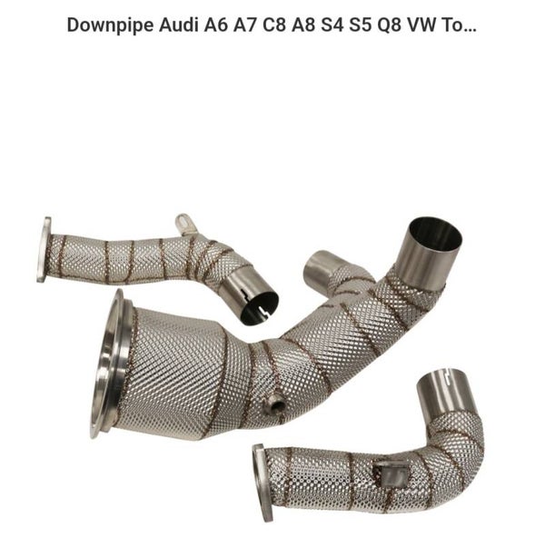 DOWNPIPE CATLES HITTESCHILD AUDI S4 - S5 2016+ 354PK