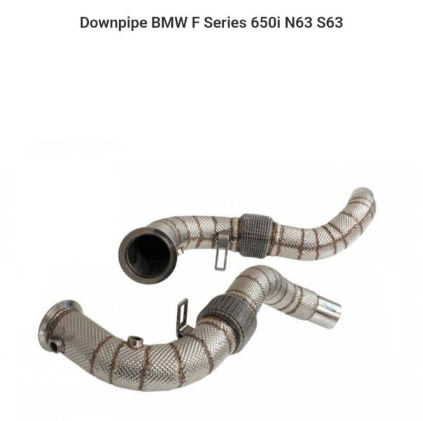DOWNPIPE 3 INCH CATLES DECAT BMW N63B44 4.4L 550i - 650i - 750i - X5 - X6 2012 - 2017