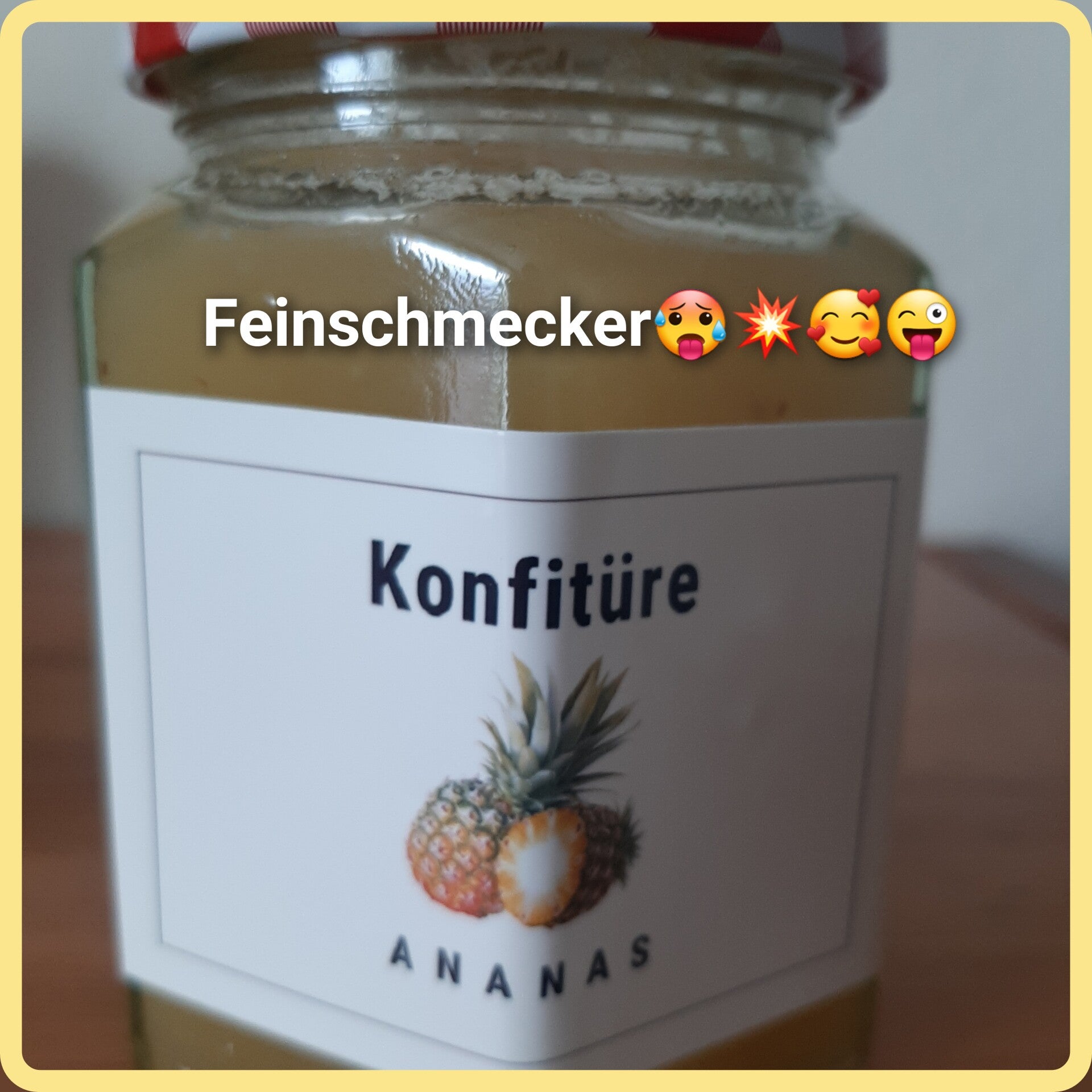 Ananas Konfitüre