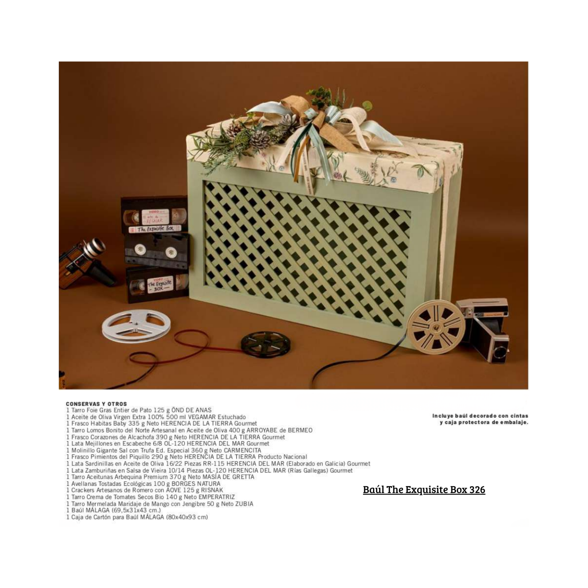 Baúl The Exquisite Box 326