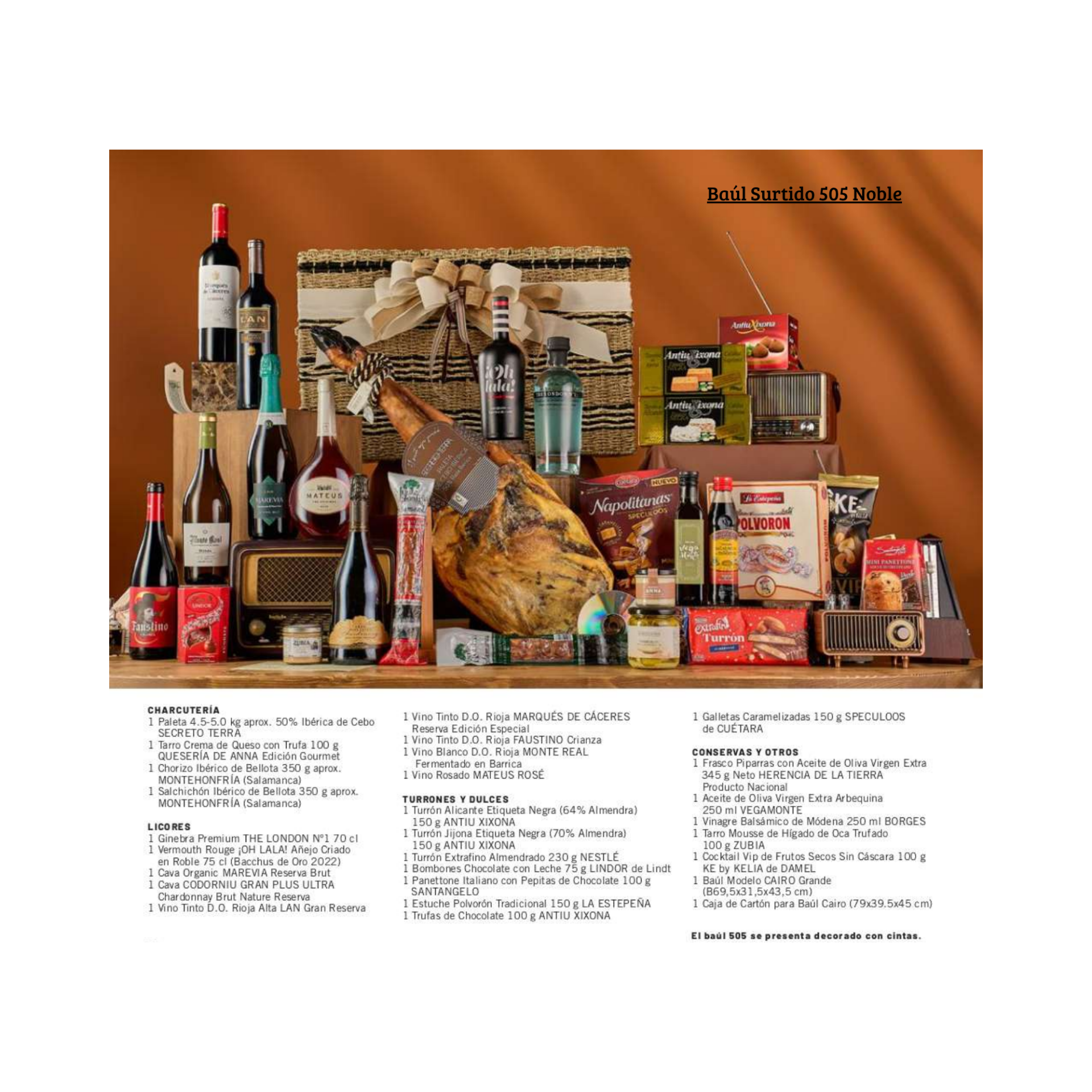 Baul Surtido 505 Noble