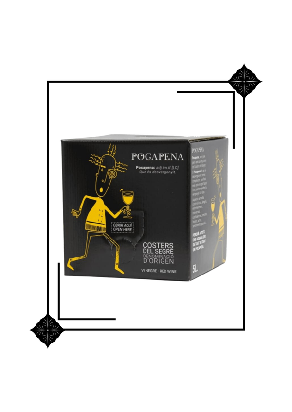 Bag in Box Pocapena Negre 5 litres