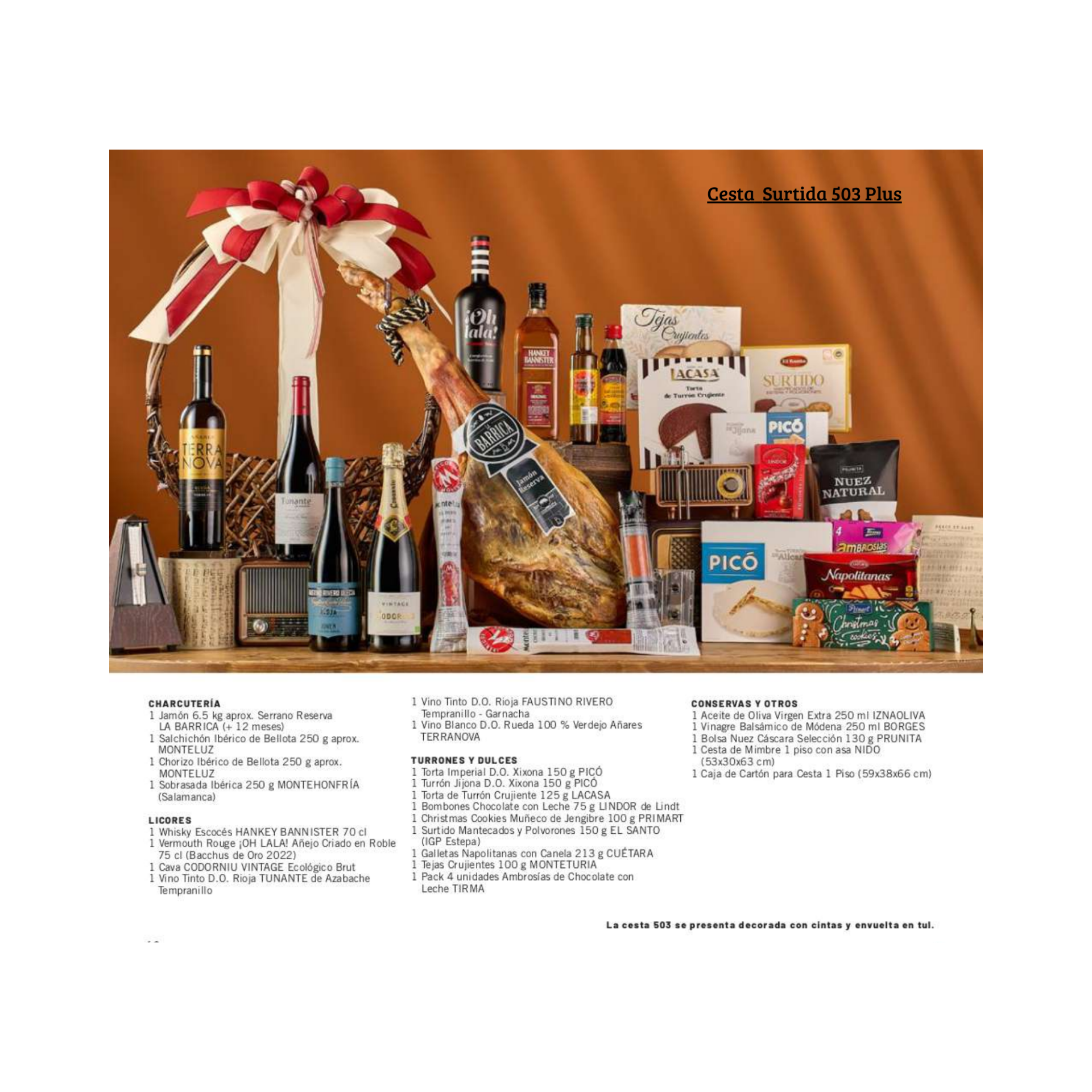 Cesta Surtida 503 Plus