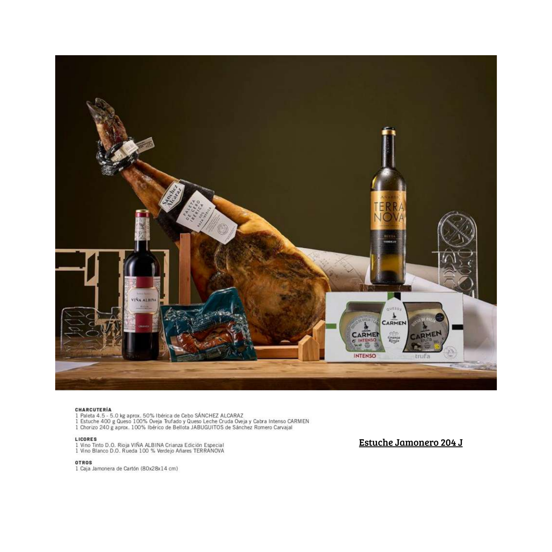 Estuche Jamonero 204 J