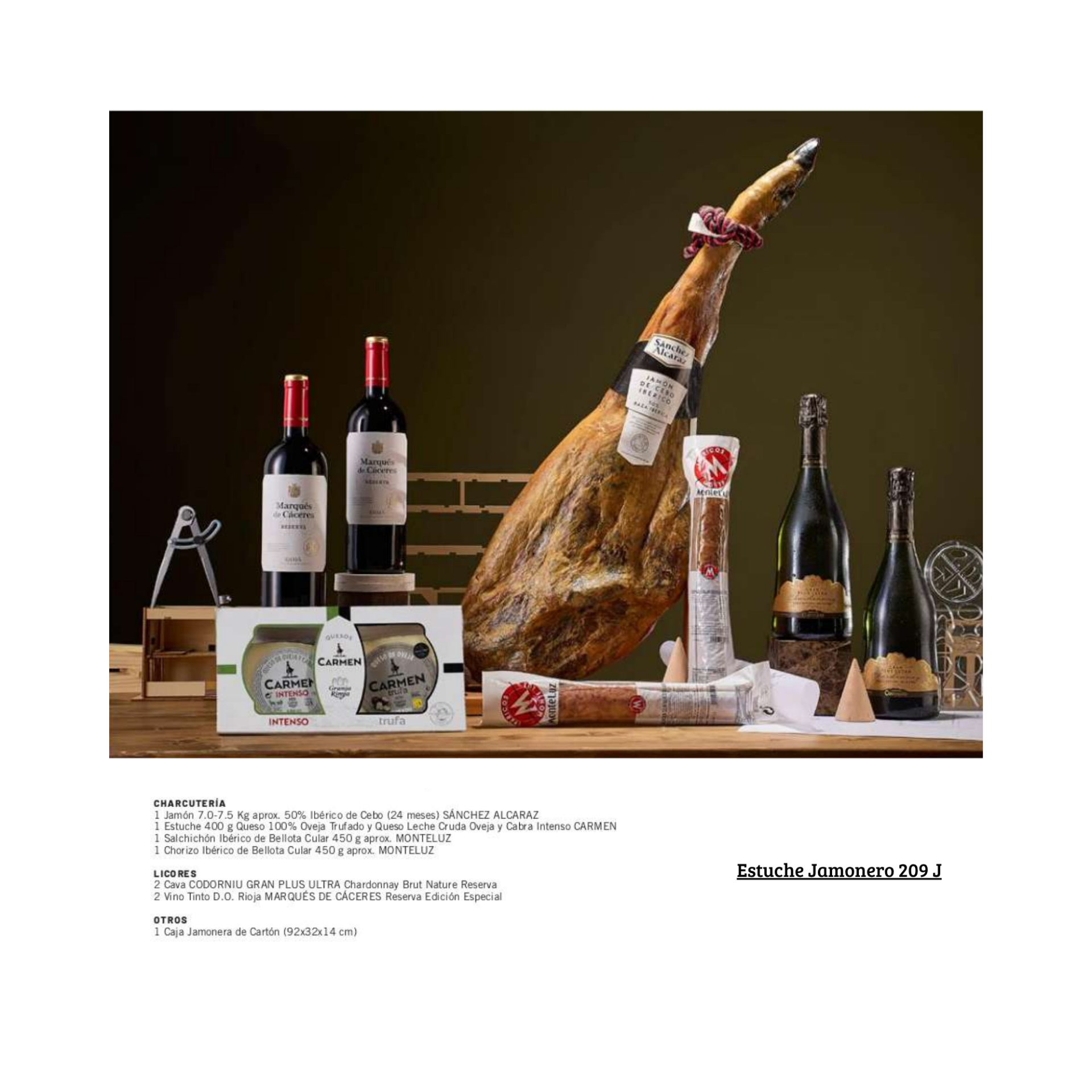 Estuche Jamonero 209 J