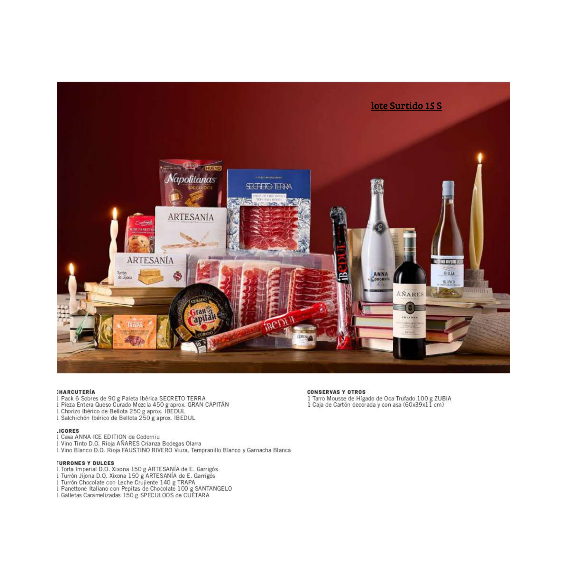 Lote Surtido 15 S