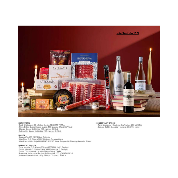 Lote Surtido 15 S