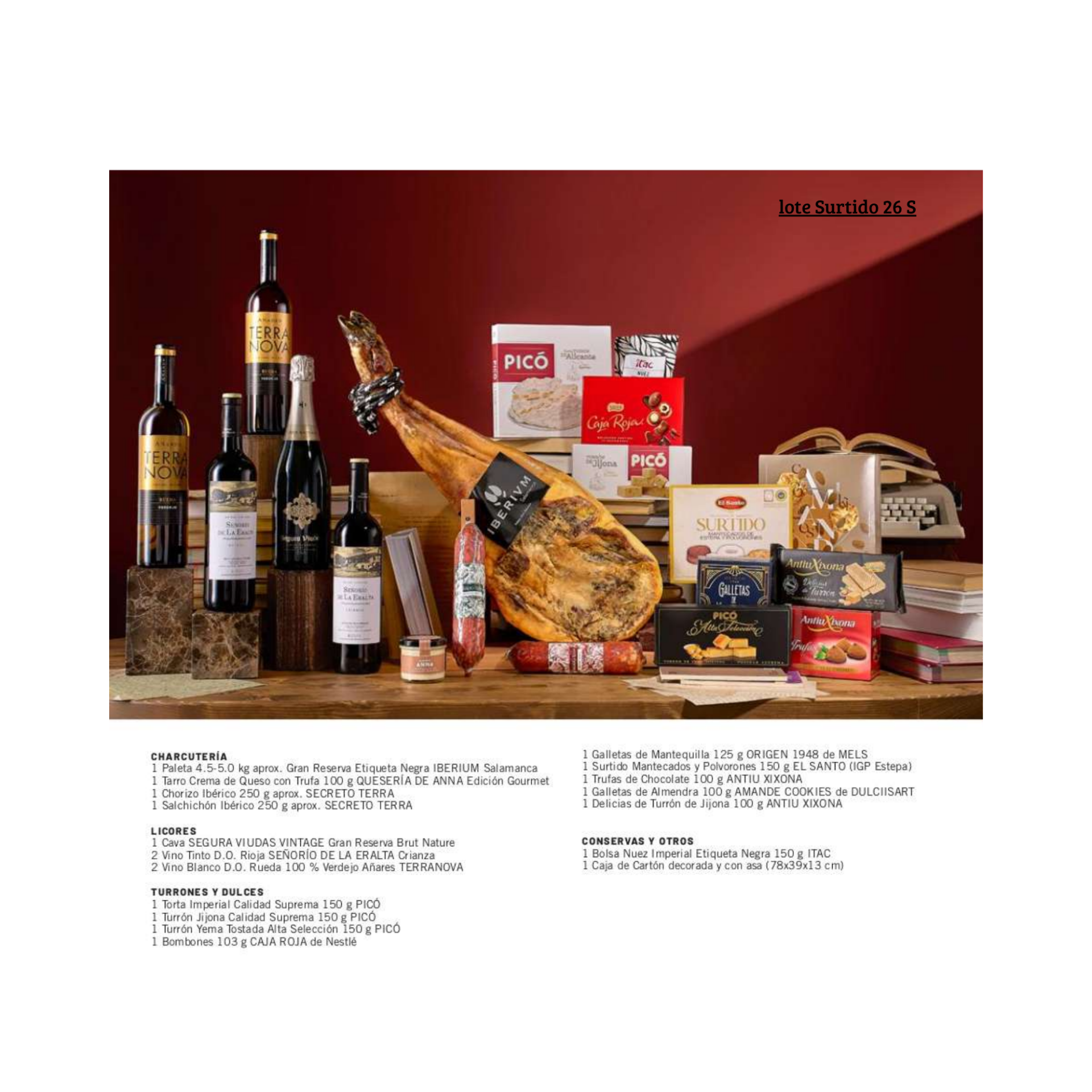 Lote Surtido 26 S