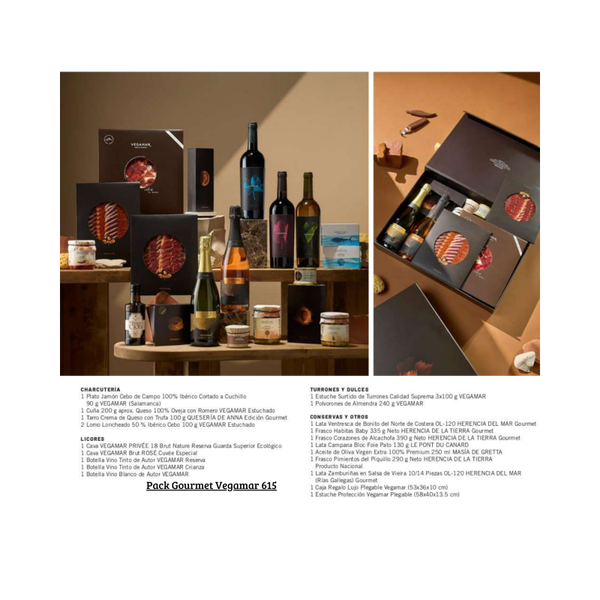 Pack Gourmet Vegamar 615