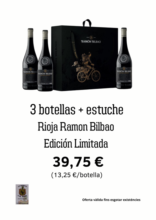 Estuche Regalo Rioja Ramon Bilbao Edición Limitada 2020