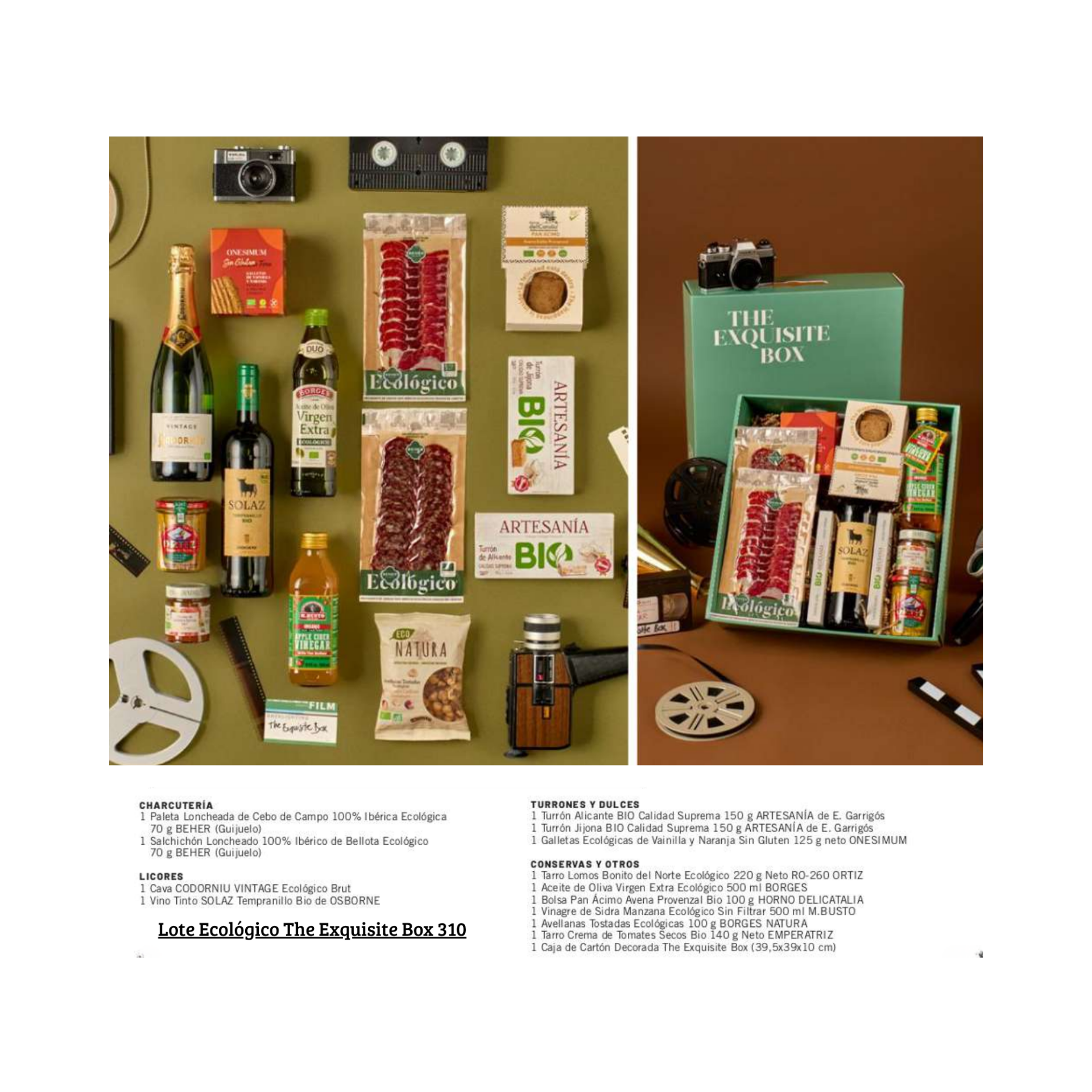 Lote Ecológico The Exquisite Box 310