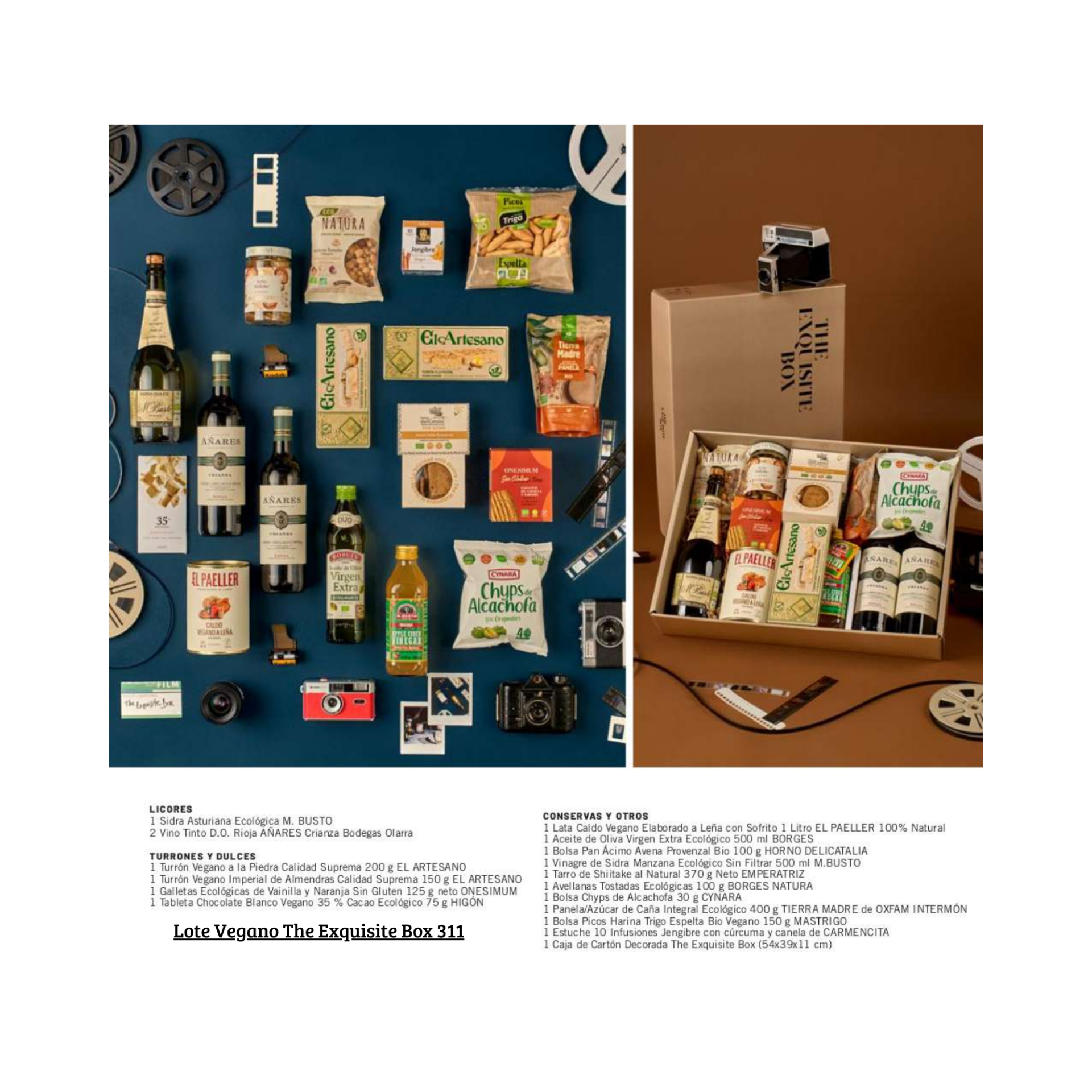 Lote Vegano The Exquisite Box 311